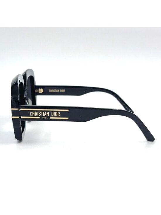 Dior Signature S1u Acetate Black Sunglasses Gold Eyewear main image 6